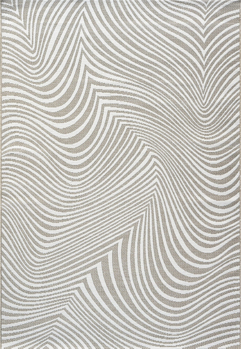 Brighton Dune Swirl Beige Rug