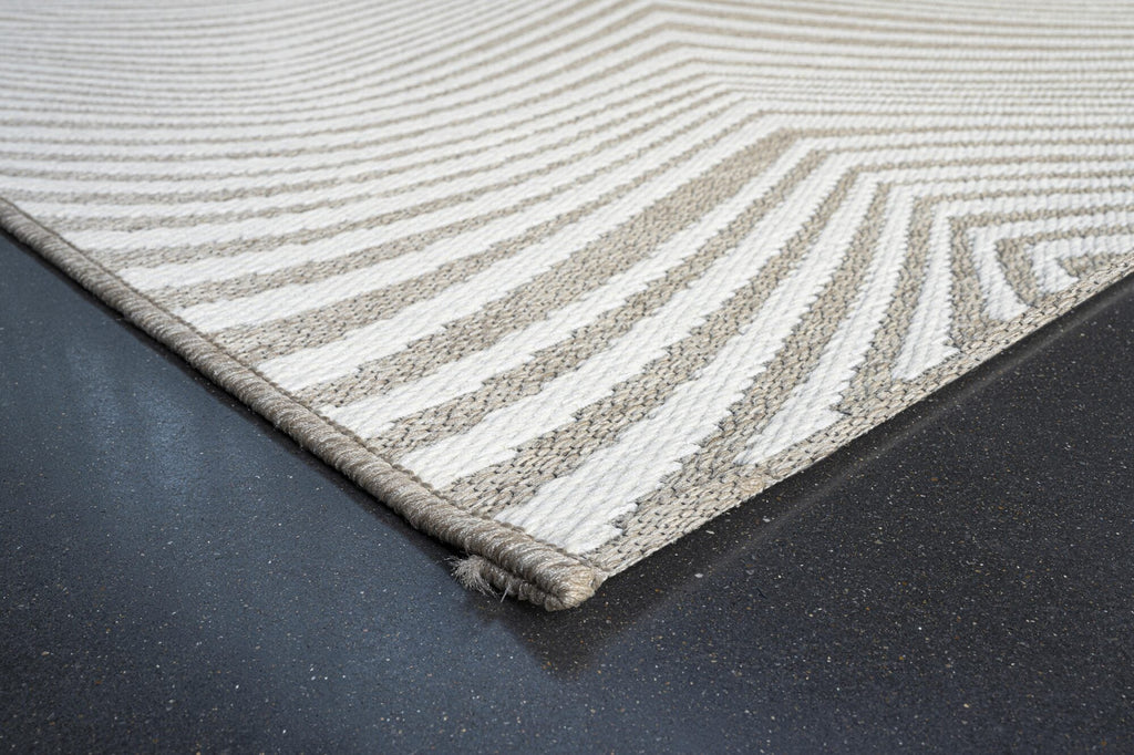 Brighton Dune Swirl Beige Rug