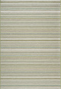 Brighton Deckchair Stripe Green Rug