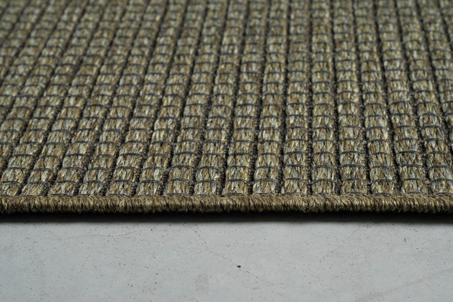 Brighton Sandstone Plain Green Rug