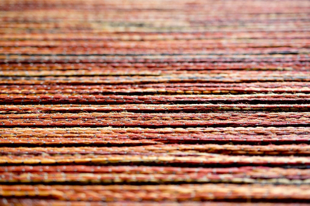 Brighton Marled Stripe Rust Rug