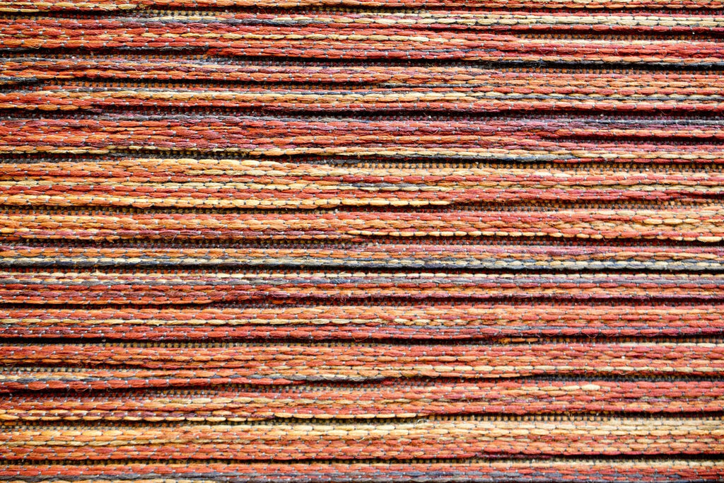 Brighton Marled Stripe Rust Rug