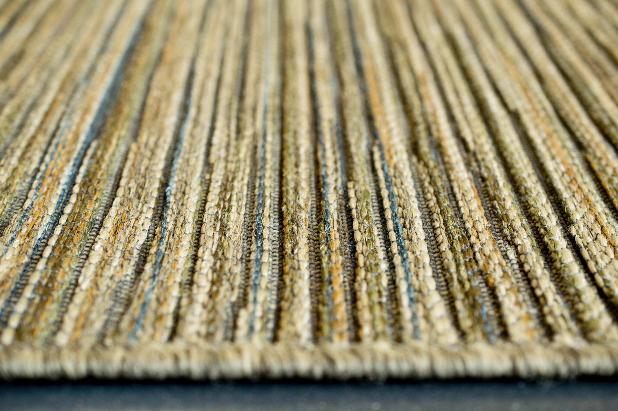 Brighton Marled Stripe Natural Rug