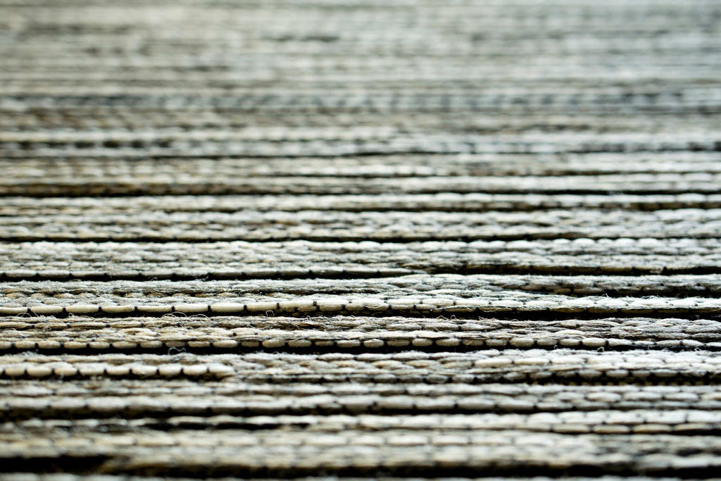 Brighton Marled Stripe Grey Rug