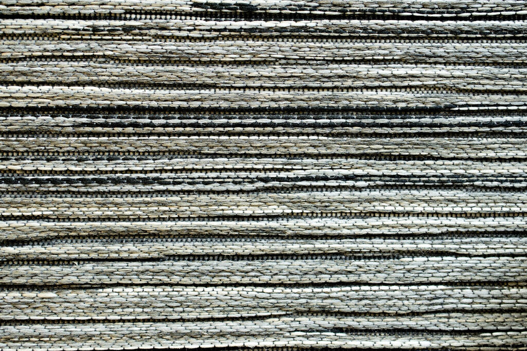 Brighton Marled Stripe Grey Rug
