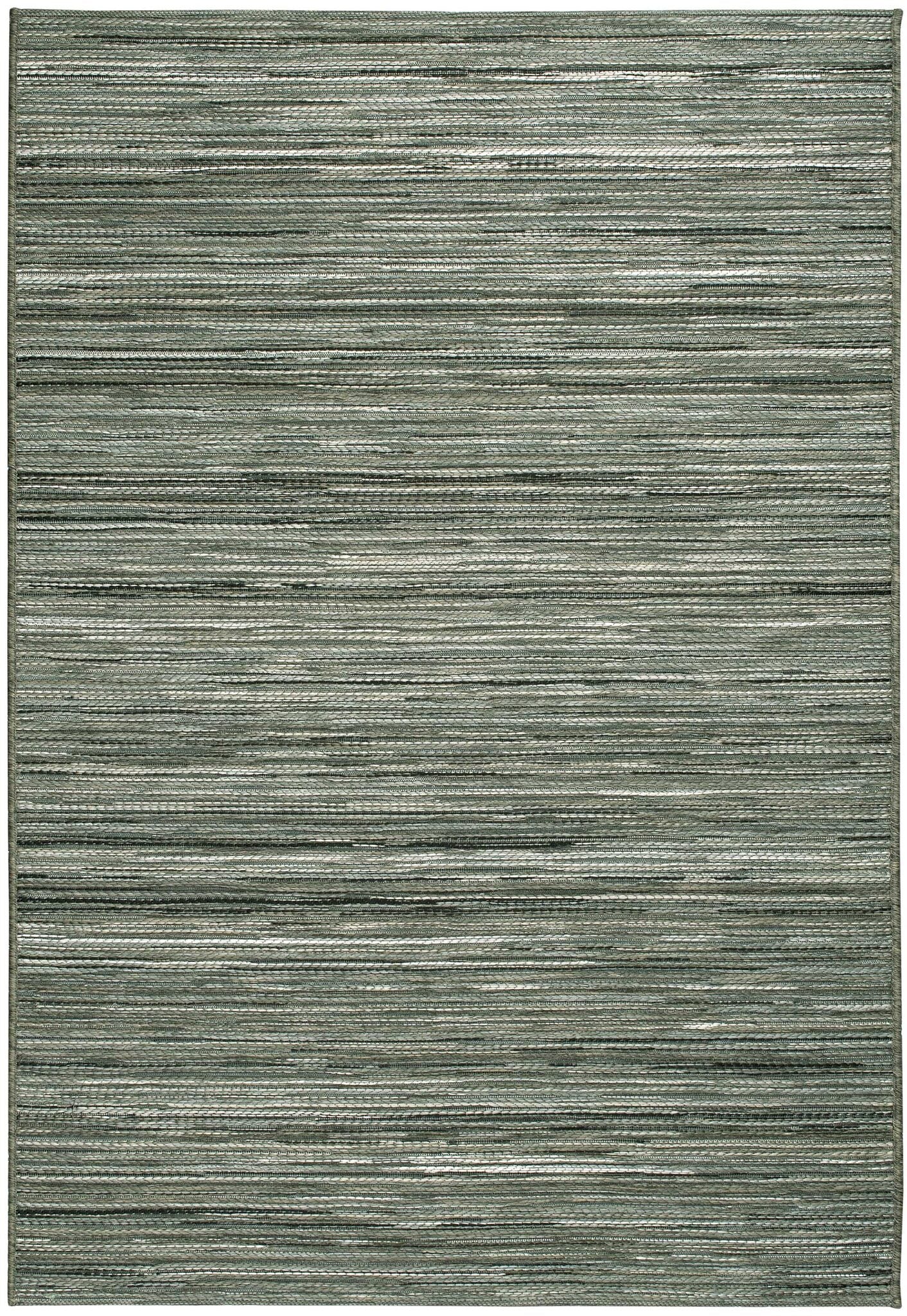 Brighton Marled Stripe Grey Rug
