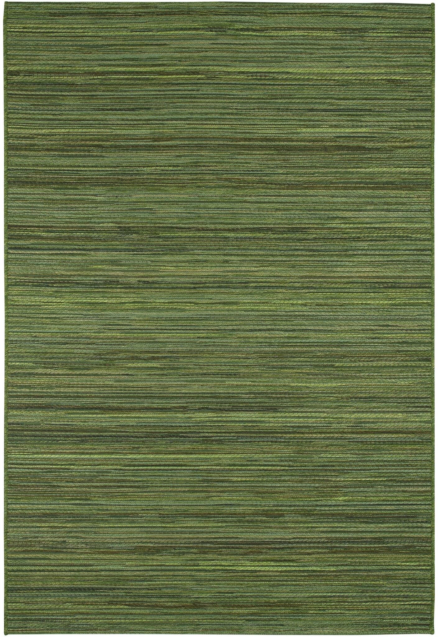 Brighton Marled Stripe Green Rug