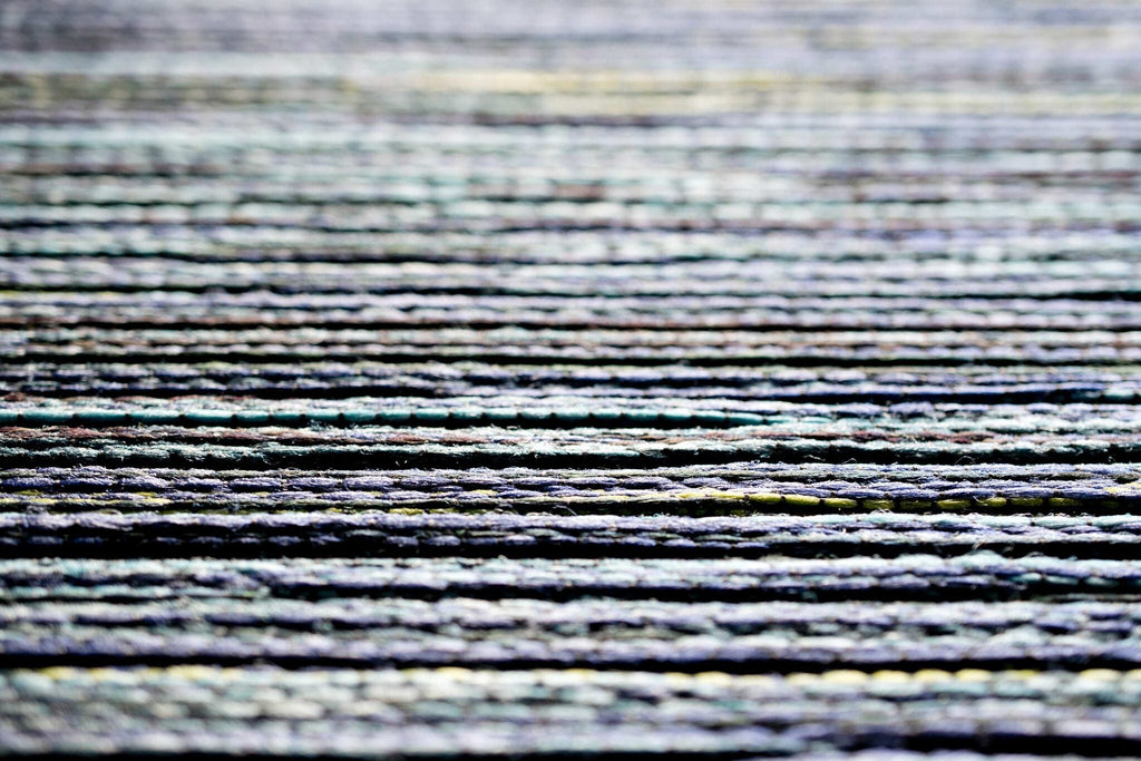 Brighton Marled Stripe Blue Rug