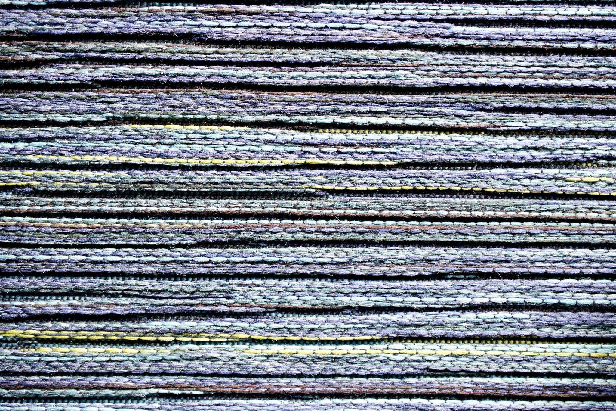 Brighton Marled Stripe Blue Rug