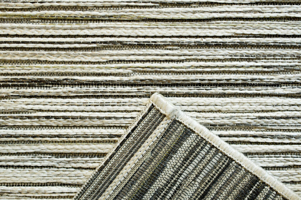 Brighton Marled Stripe Ivory Rug