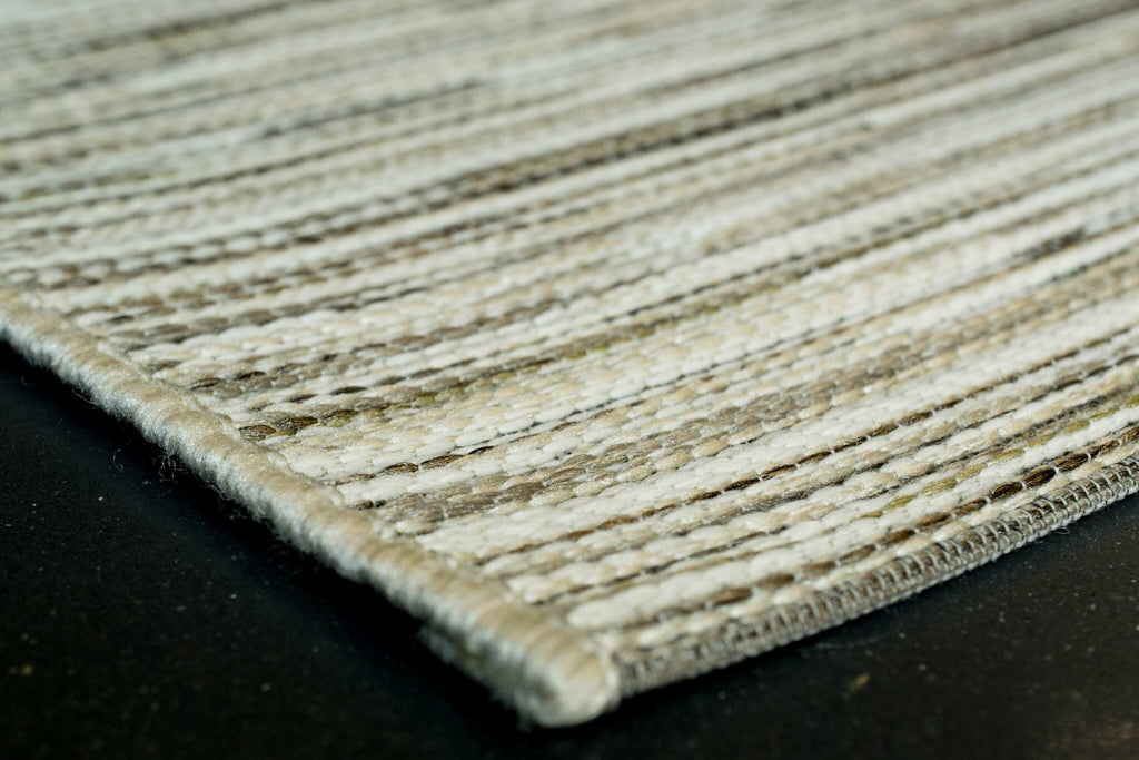 Brighton Marled Stripe Ivory Rug