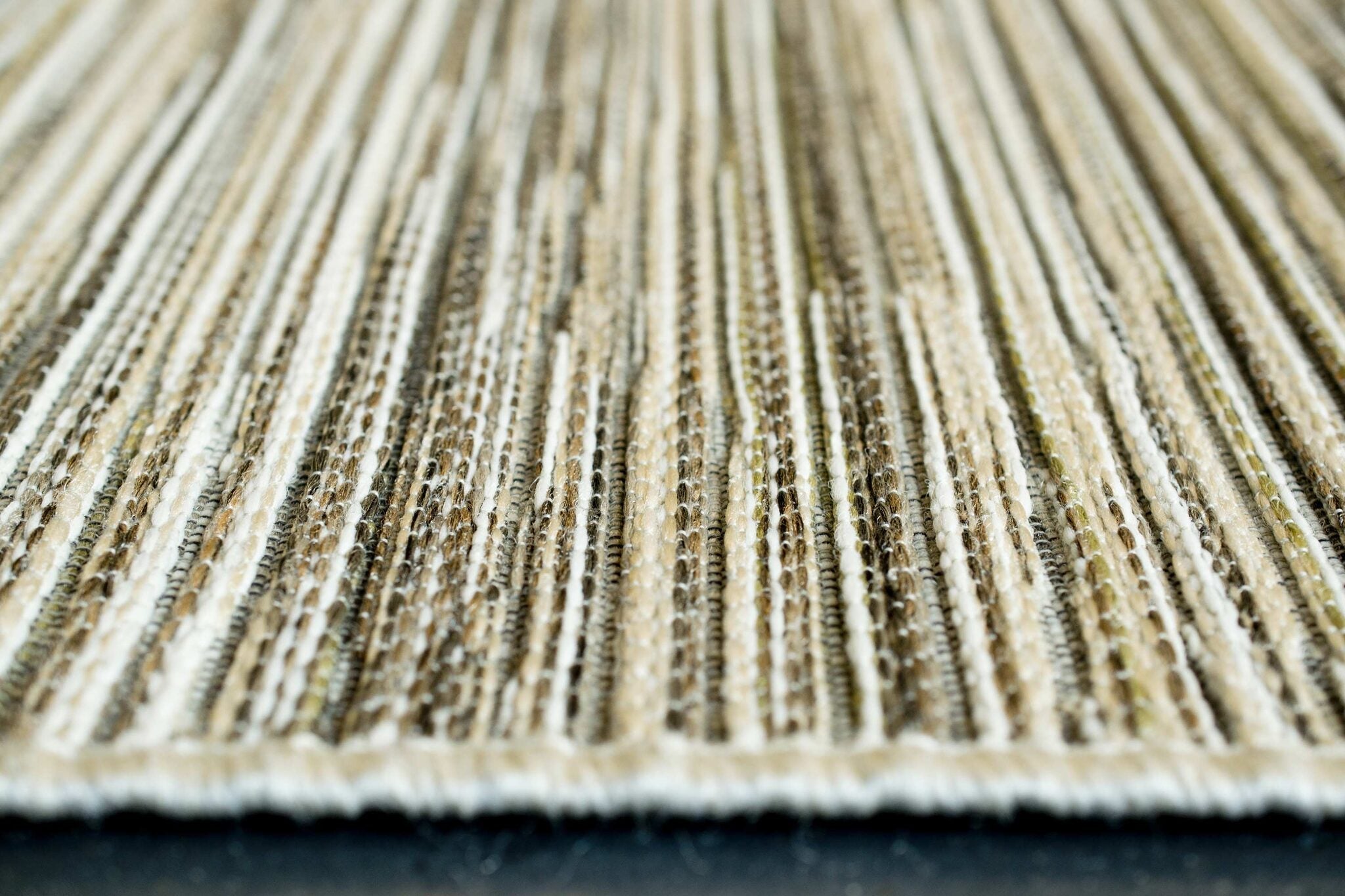 Brighton Marled Stripe Ivory Rug