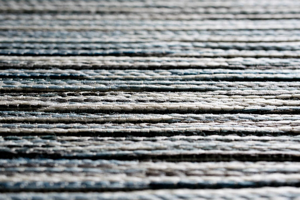 Brighton Marled Stripe Ivory/blue Rug