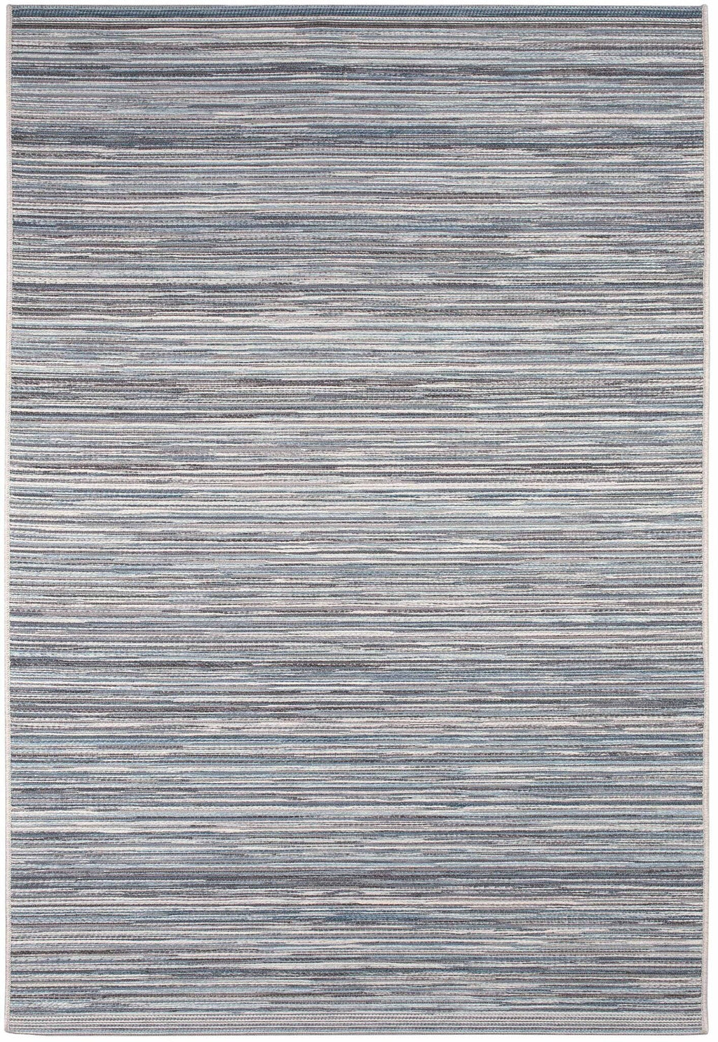 Brighton Marled Stripe Ivory/blue Rug