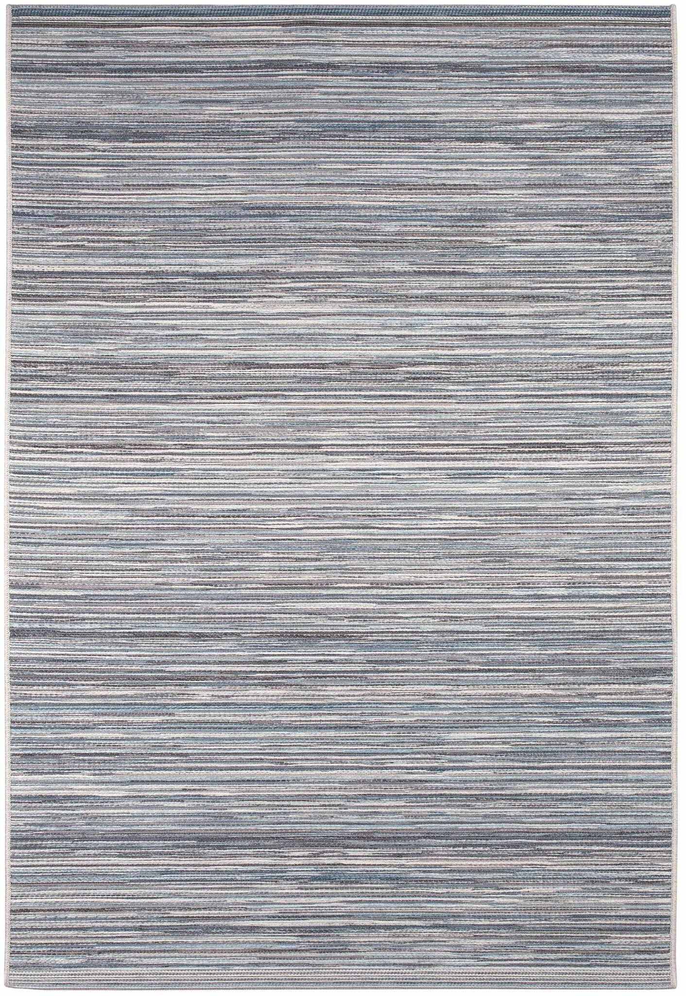 Brighton Marled Stripe Ivory/blue Rug
