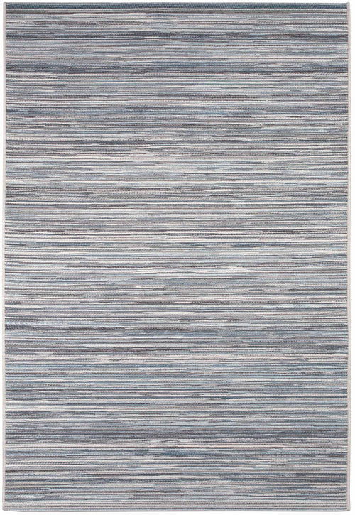 Brighton Marled Stripe Ivory/blue Rug