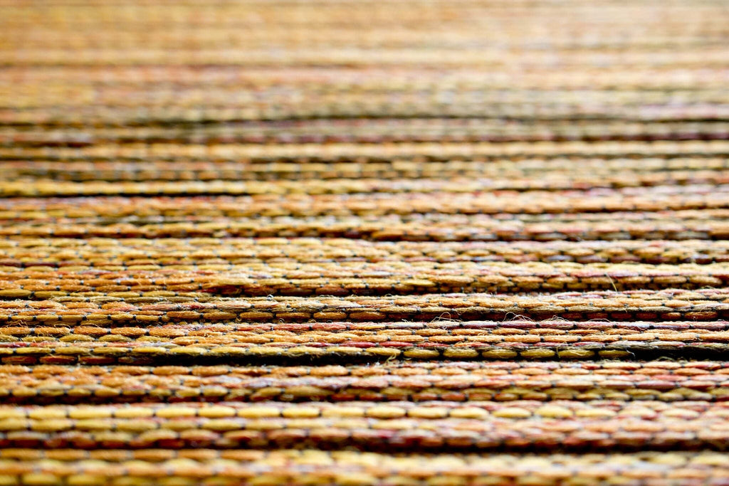 Brighton Marled Stripe Terracotta Rug