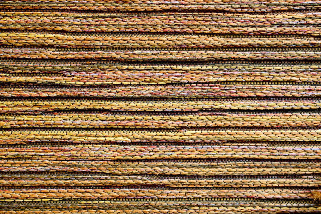 Brighton Marled Stripe Terracotta Rug