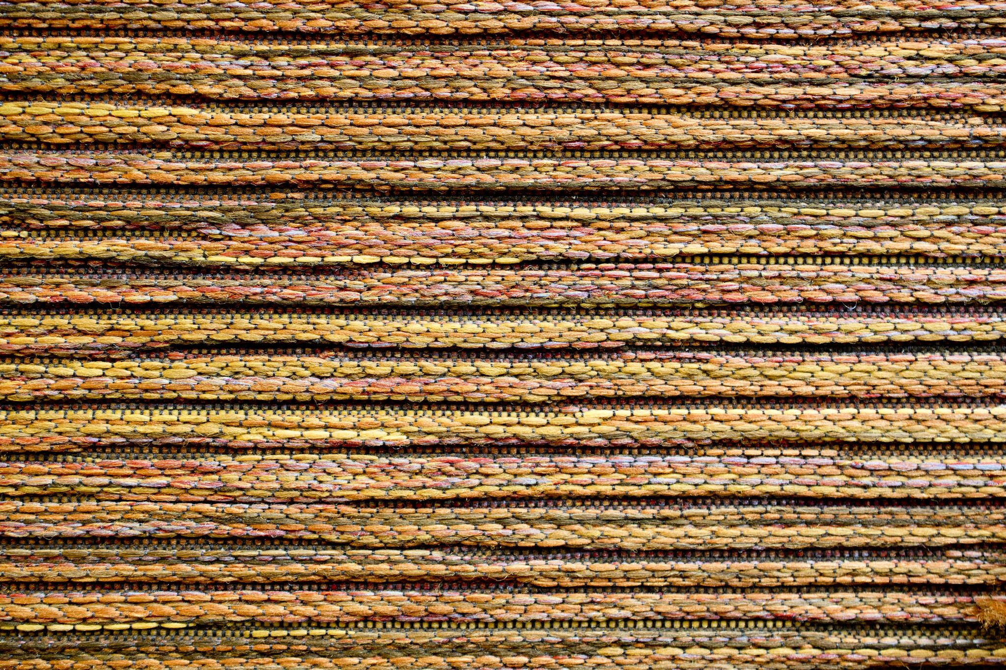 Brighton Marled Stripe Terracotta Rug