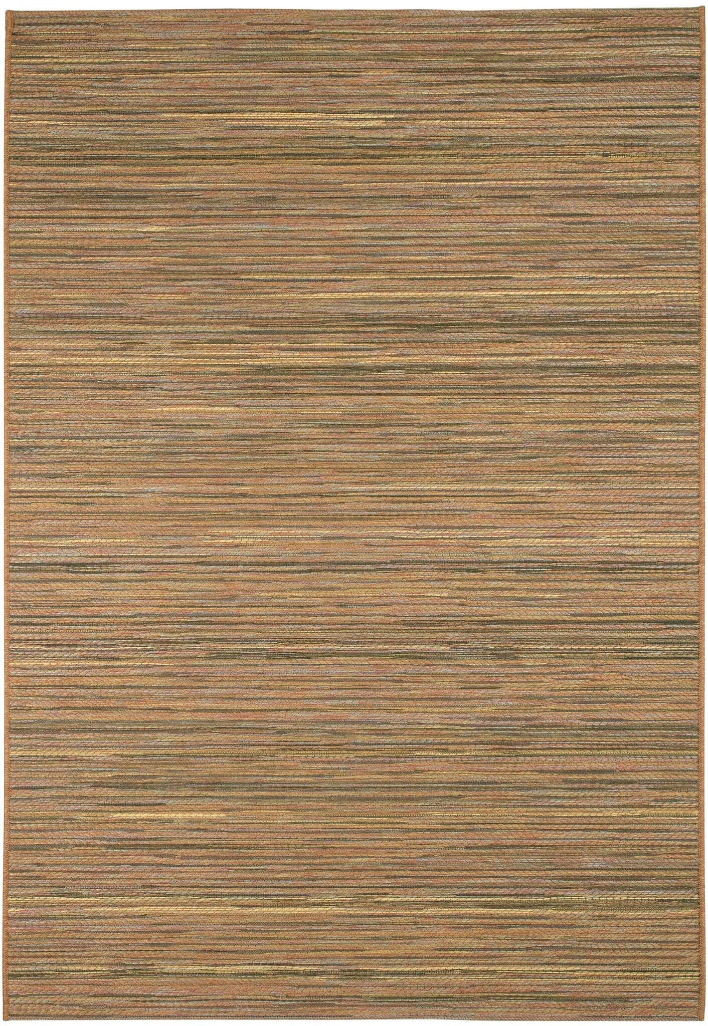 Brighton Marled Stripe Terracotta Rug