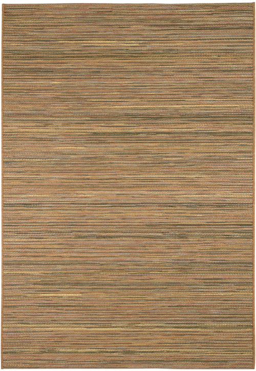 Brighton Marled Stripe Terracotta Rug