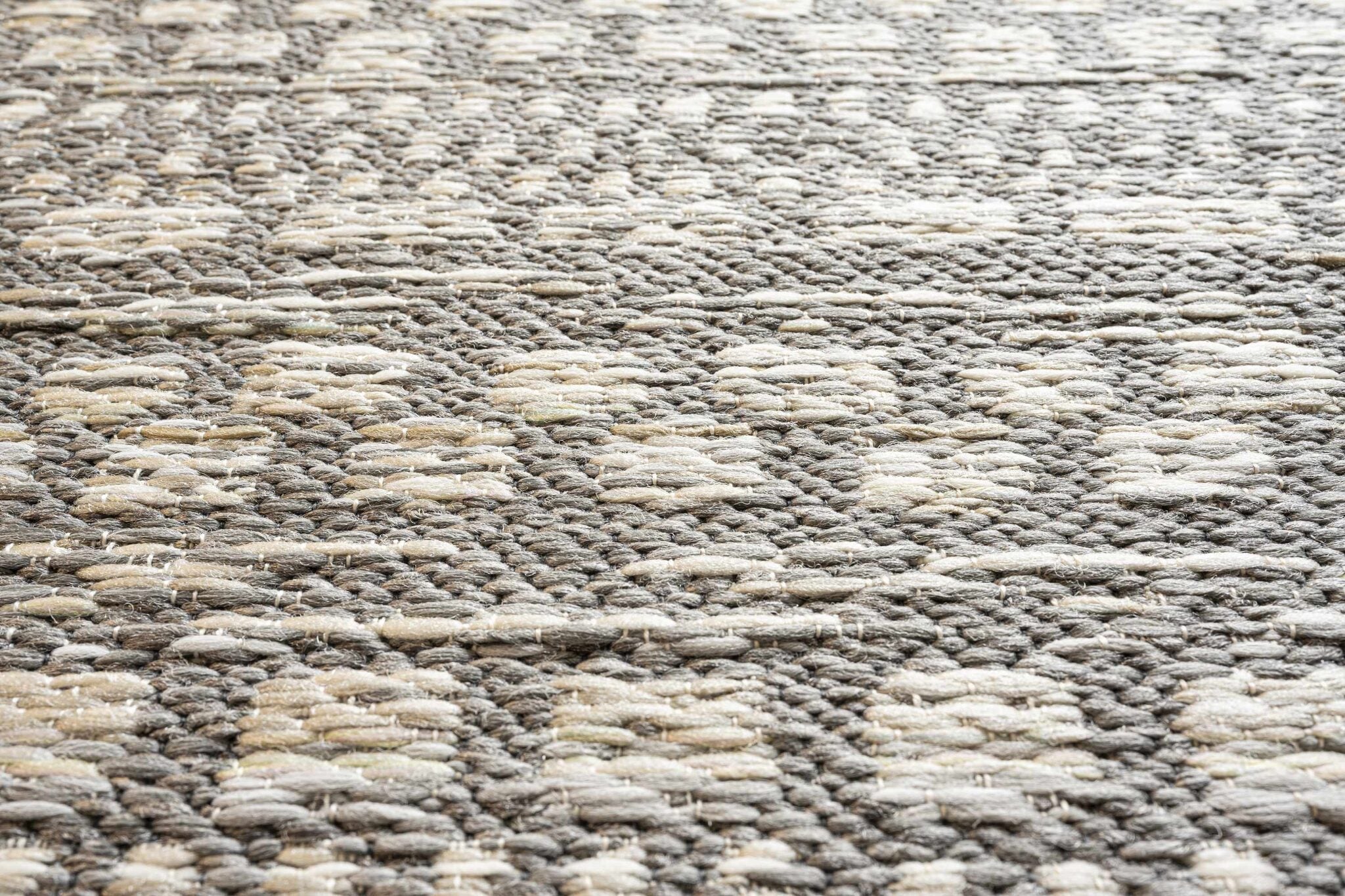 Brighton Aztec Stripe Silver Rug