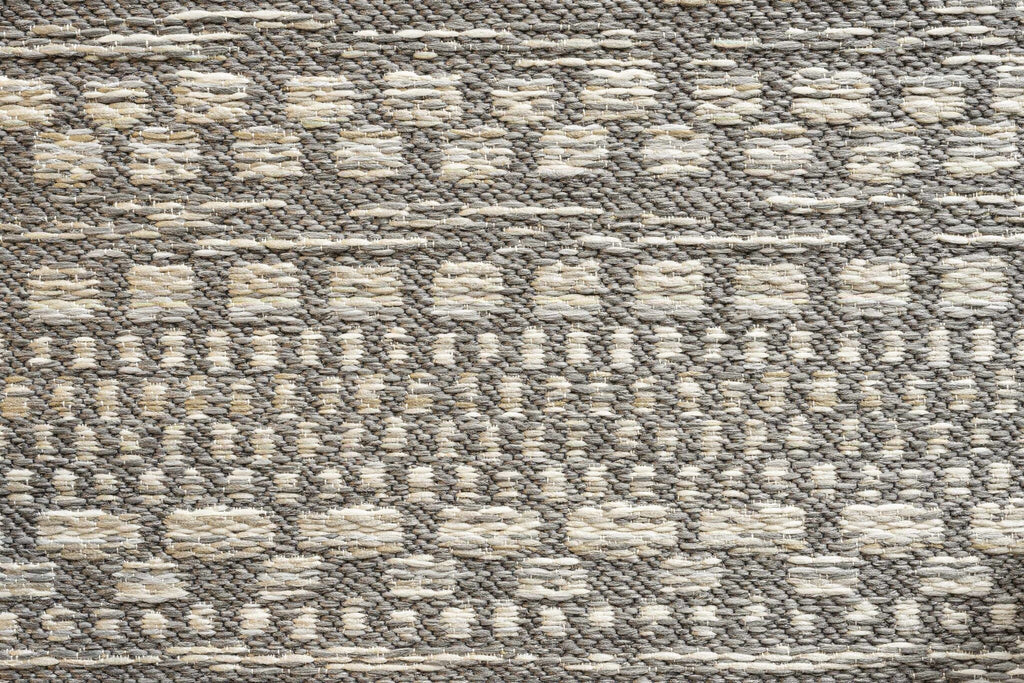 Brighton Aztec Stripe Silver Rug