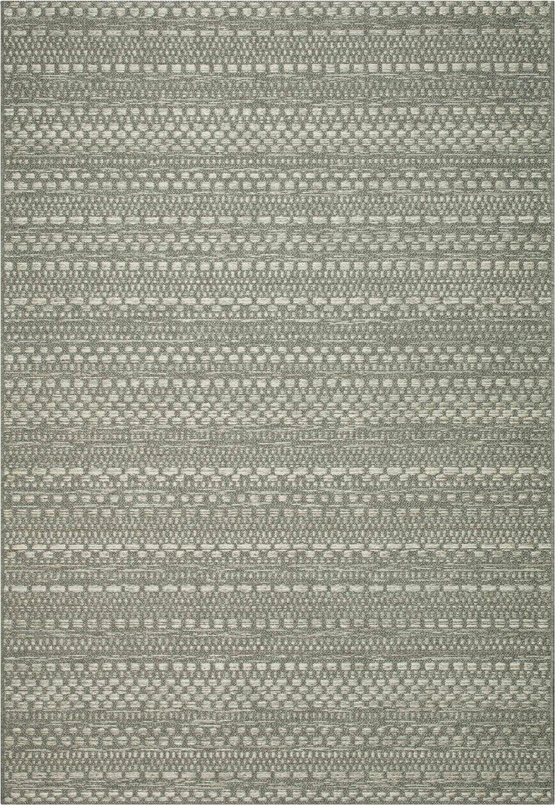 Brighton Aztec Stripe Silver Rug