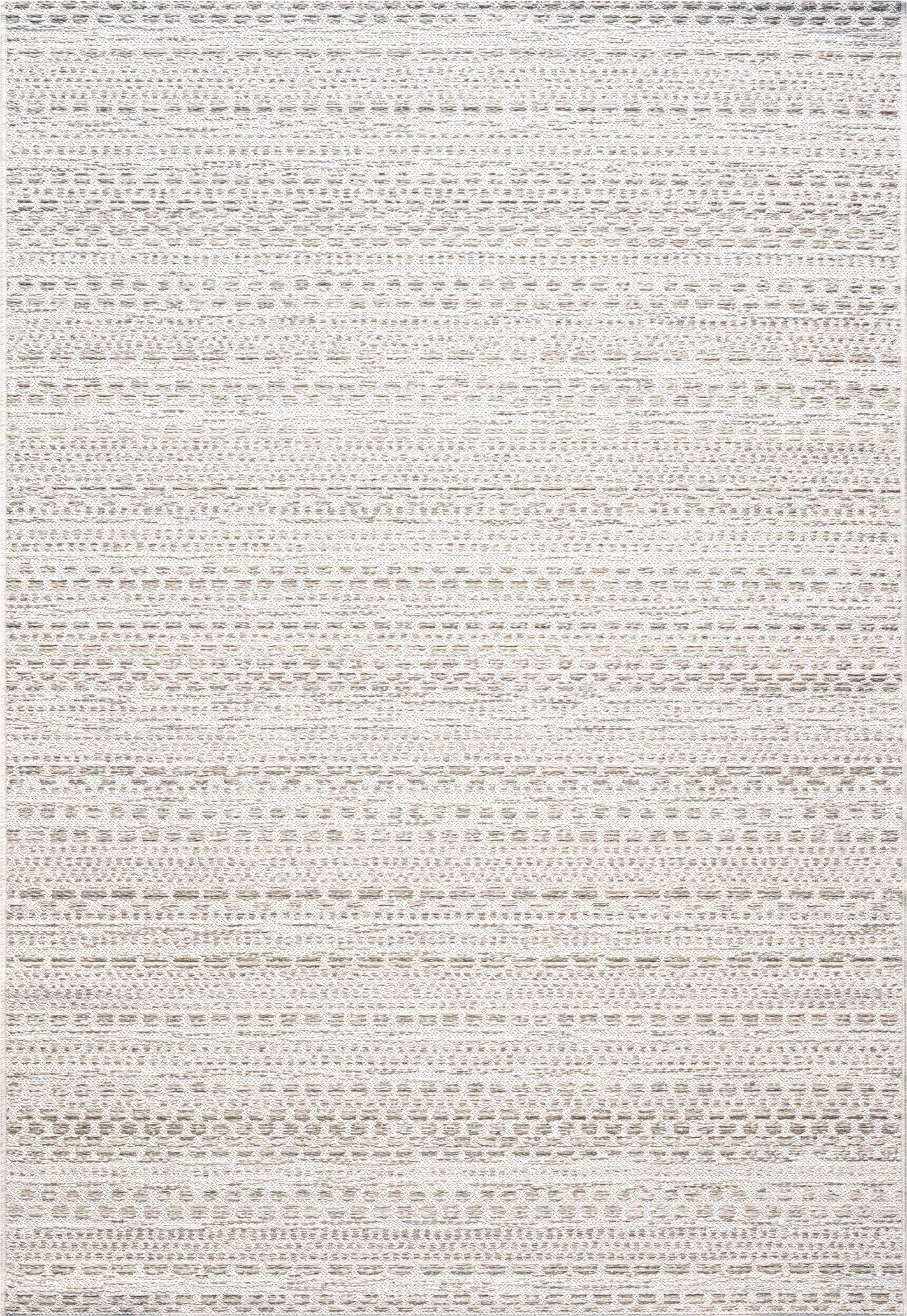 Brighton Aztec Stripe Natural Rug
