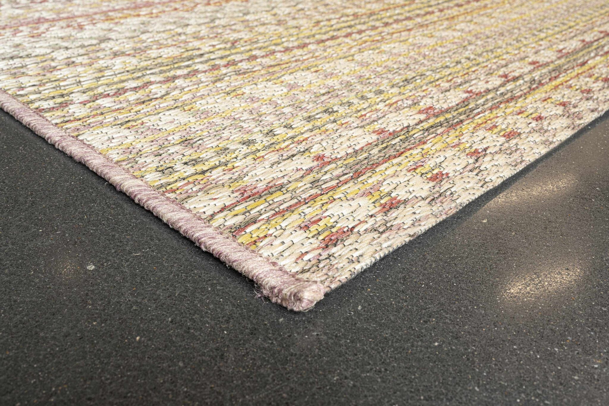 Brighton Aztec Stripe Pink Rug