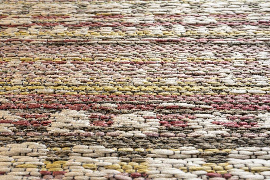 Brighton Aztec Stripe Pink Rug