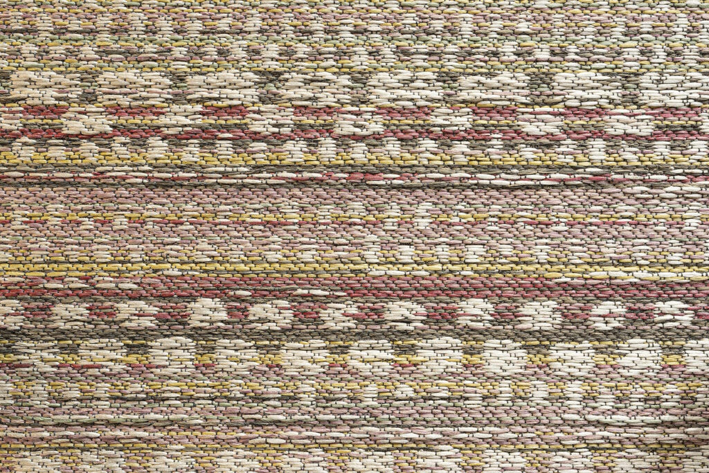 Brighton Aztec Stripe Pink Rug