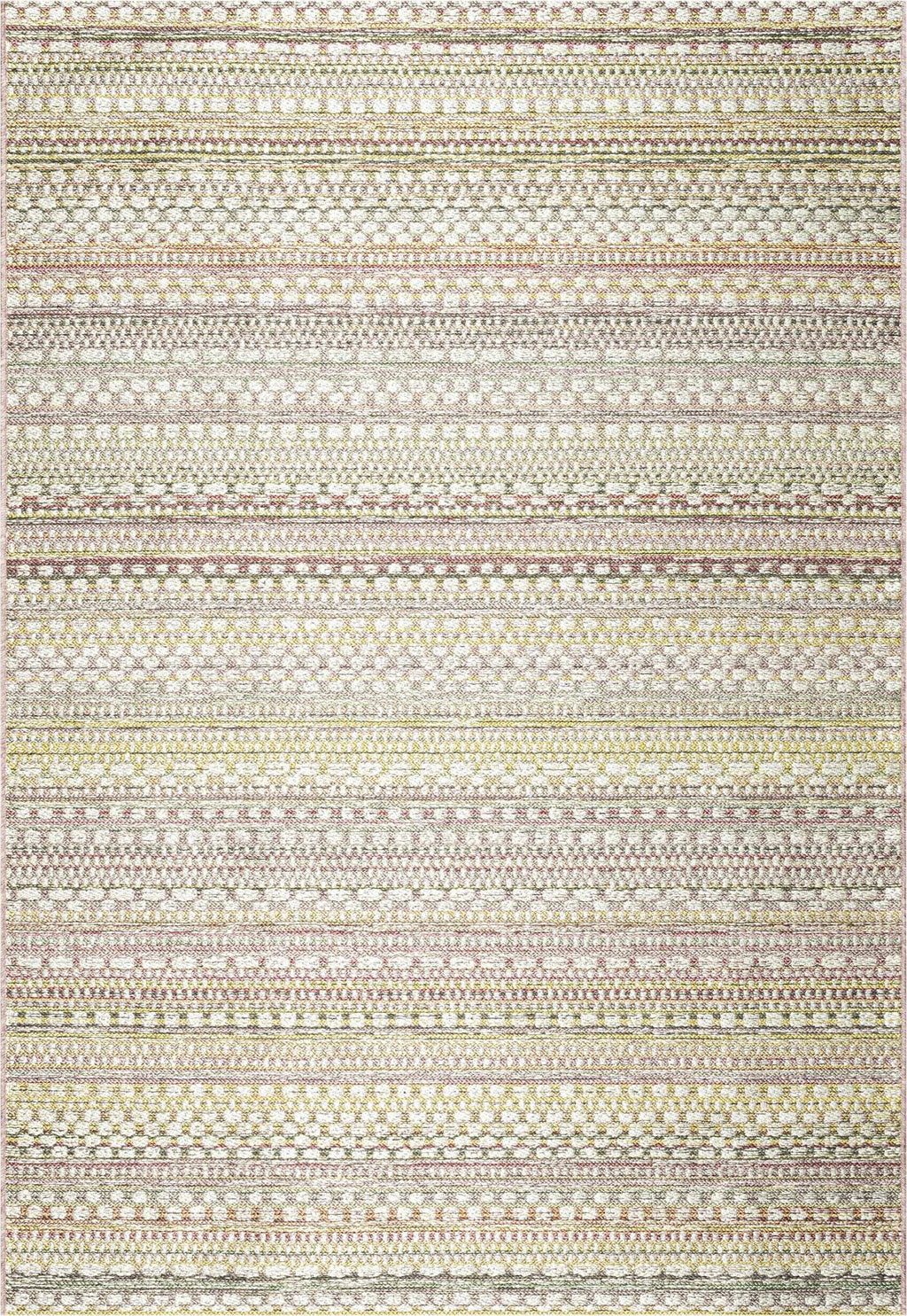 Brighton Aztec Stripe Pink Rug