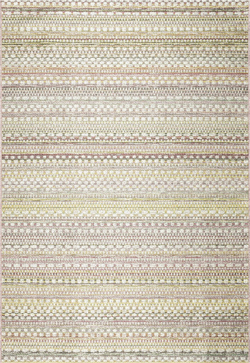 Brighton Aztec Stripe Pink Rug