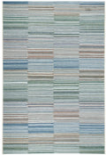 Brighton Coastal Stripe Blue Multi Rug