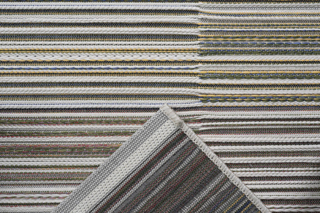 Brighton Coastal Stripe Jewel Rug