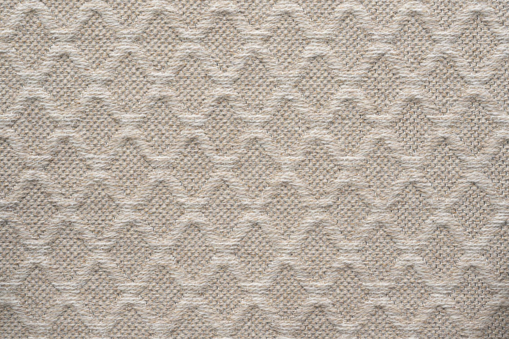 High Line Diamond Lattice Beige Rug