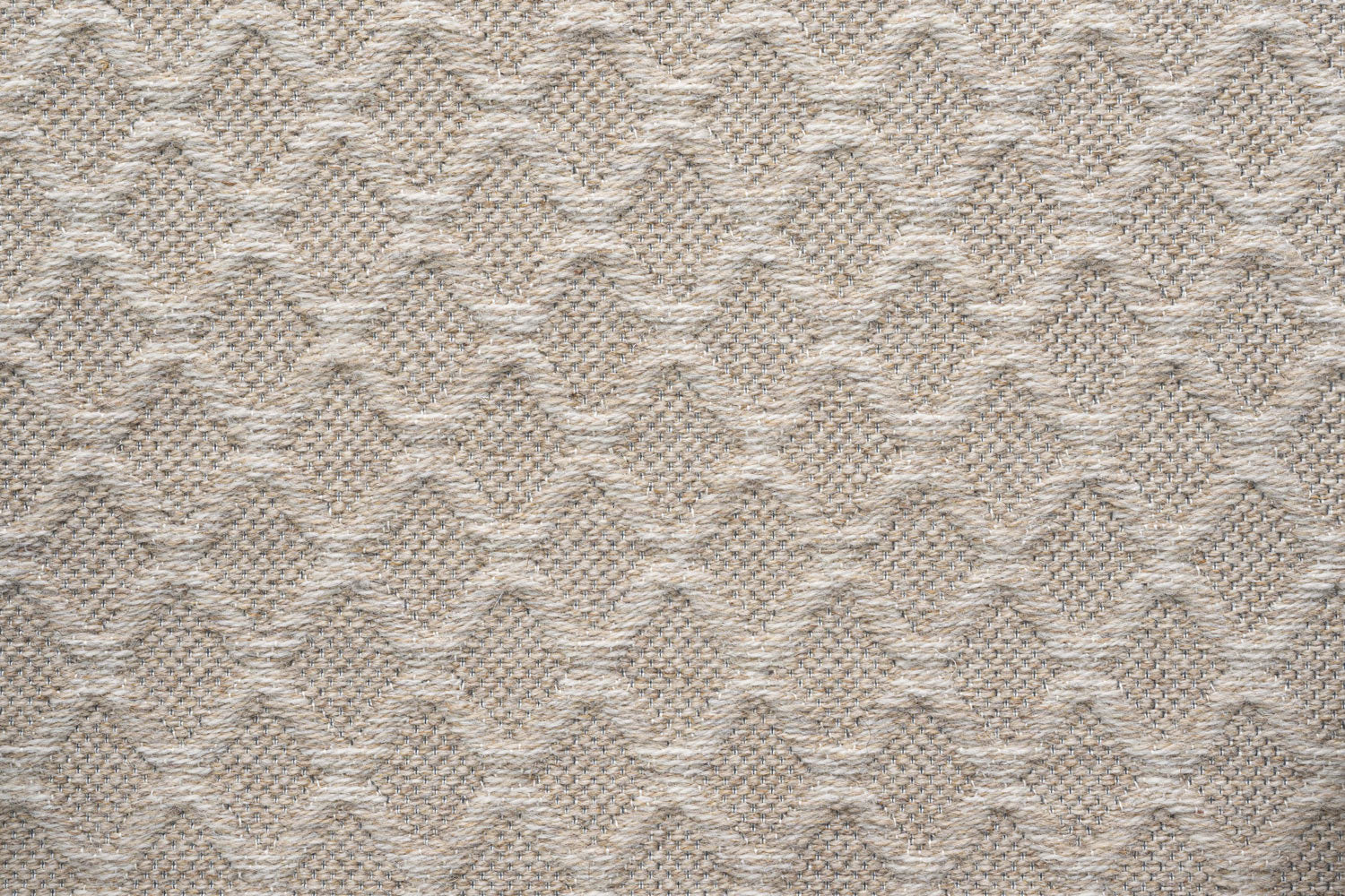 High Line Diamond Lattice Beige Rug