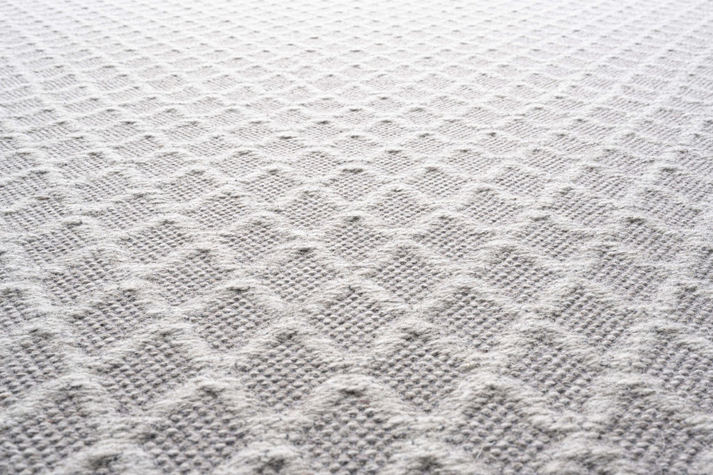 High Line Diamond Lattice Grey Rug