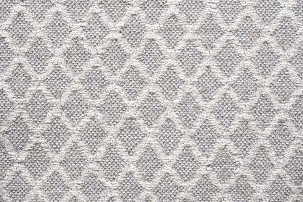 High Line Diamond Lattice Grey Rug