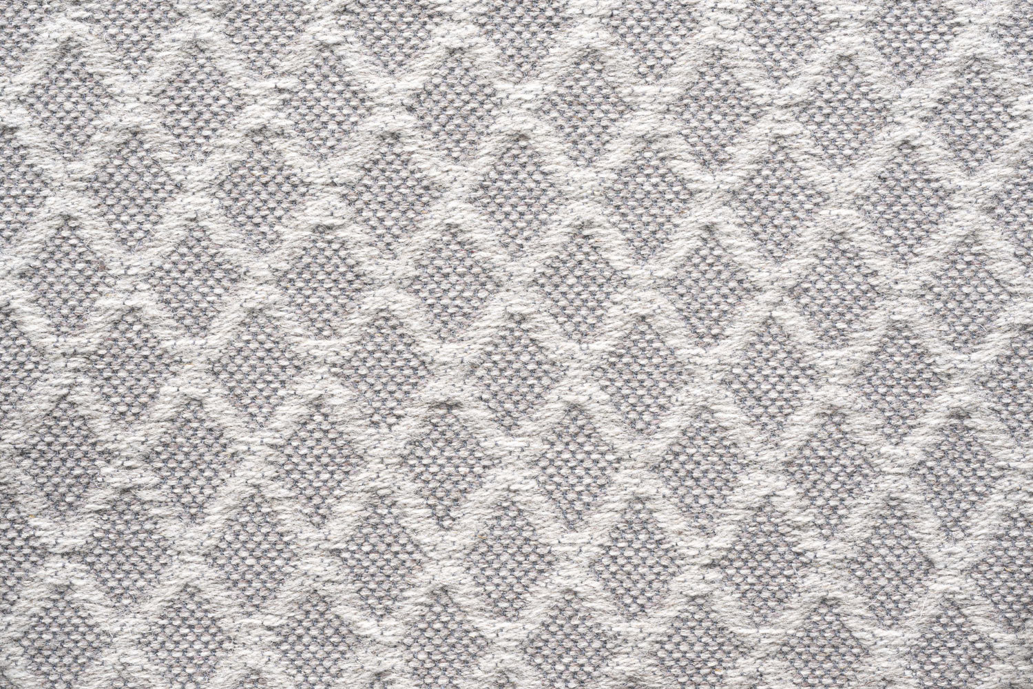 High Line Diamond Lattice Grey Rug