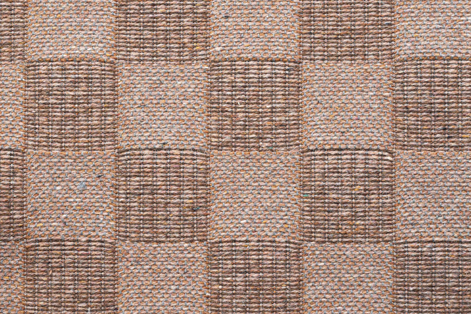 High Line Checkerboard Gold Rug