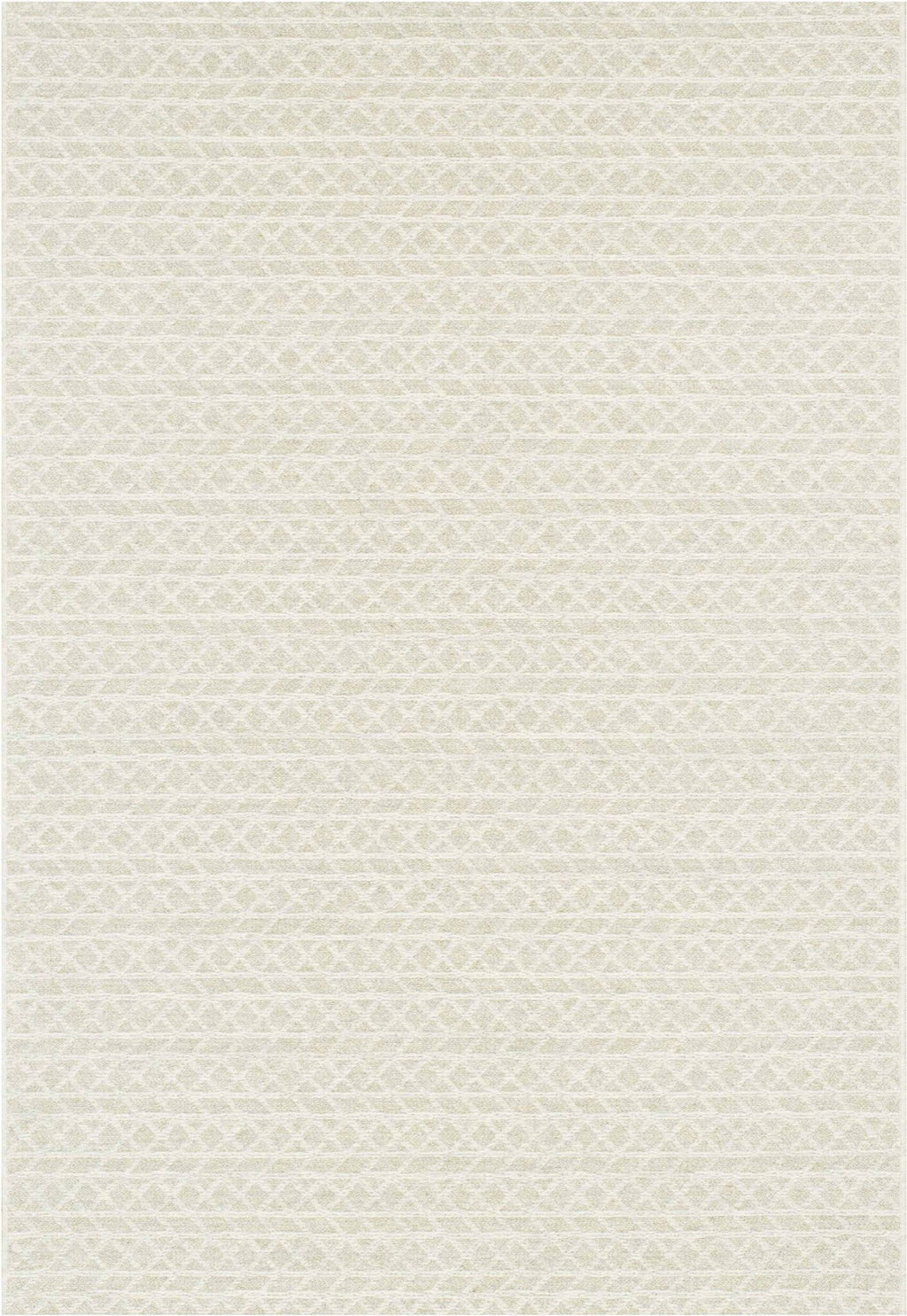 High Line Trellis Stripe Beige Rug