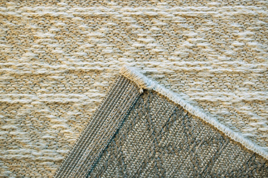 High Line Trellis Stripe Beige Rug