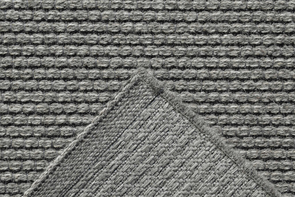 High Line Basketweave Grey Rug