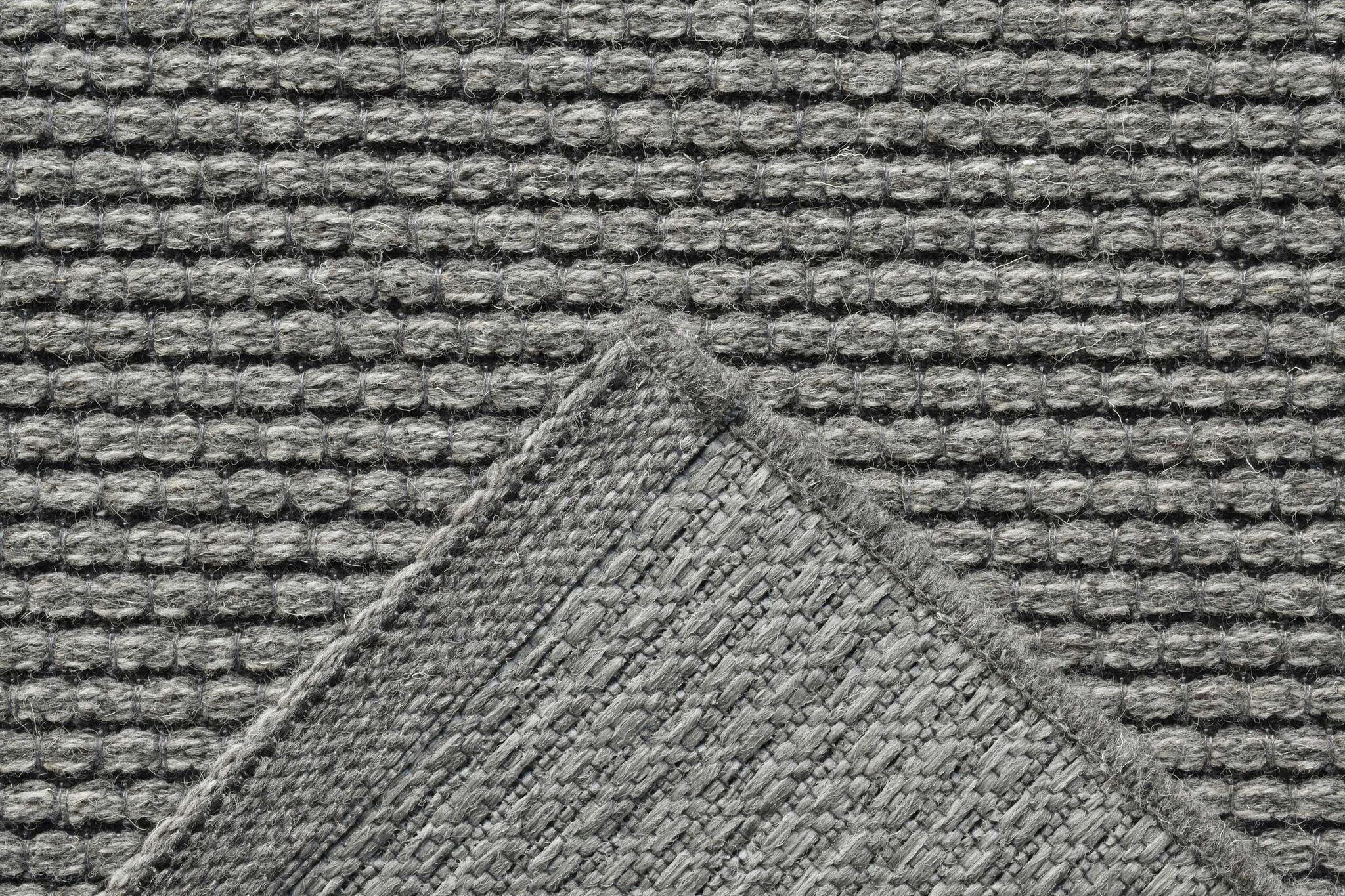 High Line Basketweave Grey Rug