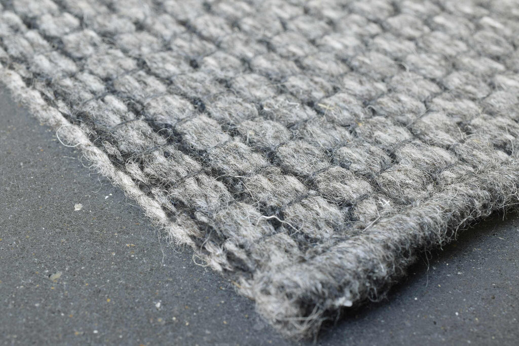 High Line Basketweave Grey Rug