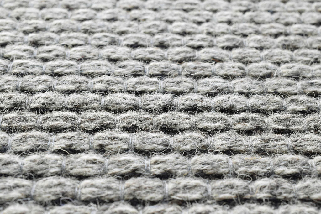 High Line Basketweave Grey Rug
