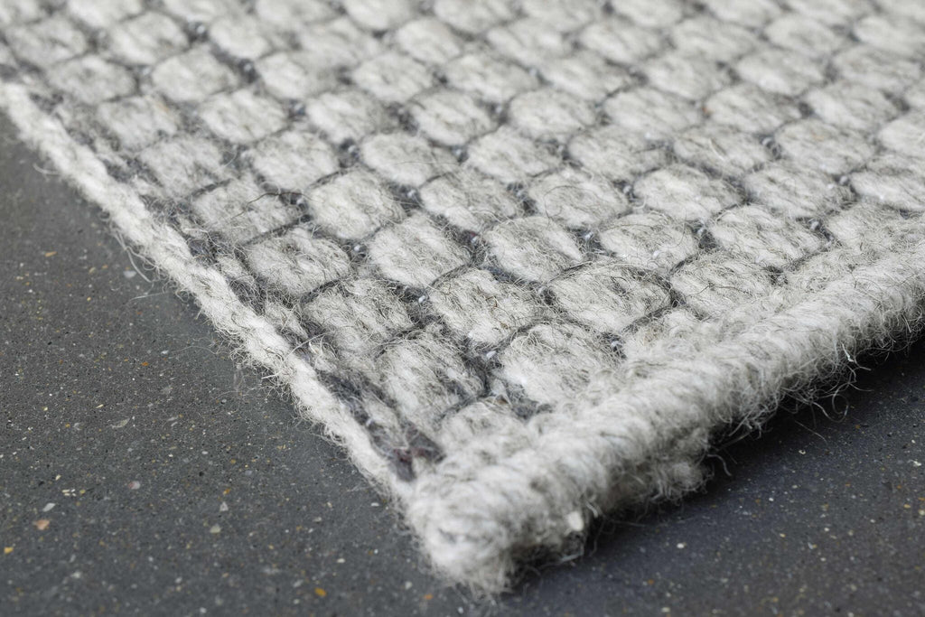 High Line Basketweave Blue Rug