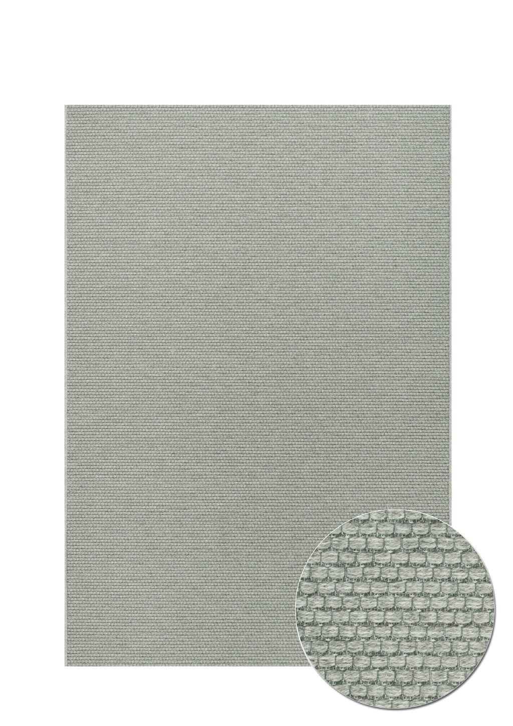 High Line Basketweave Blue Rug